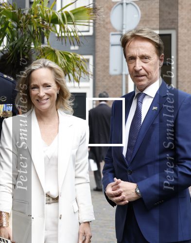 Den Haag 13 juni 2024
Prinses Margarita en Cees Wijburg arriveren bij Hotel des Indes voor de nationale veteranendag.