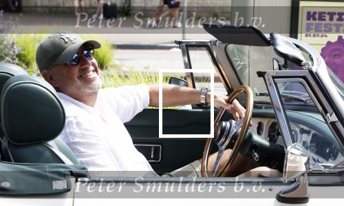 Amsterdam 24 juni 2024
Richard Kemper in zijn 50 jaar oude MG Cabrio uit 1974