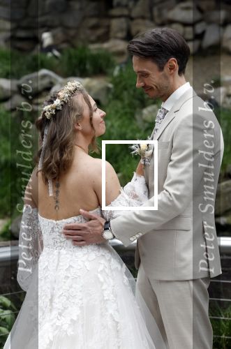 Arnhem 27 mei 2024
Trouwen Robbert de Nijs en zijn vrouw Sharon in Burgers Zoo. Zijn vader Rob de Nijs en moeder Belinda Meuldijk waren de getuigen .