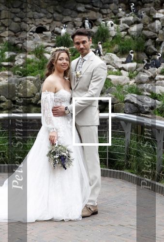 Arnhem 27 mei 2024
Trouwen Robbert de Nijs en zijn vrouw Sharon in Burgers Zoo. Zijn vader Rob de Nijs en moeder Belinda Meuldijk waren de getuigen .