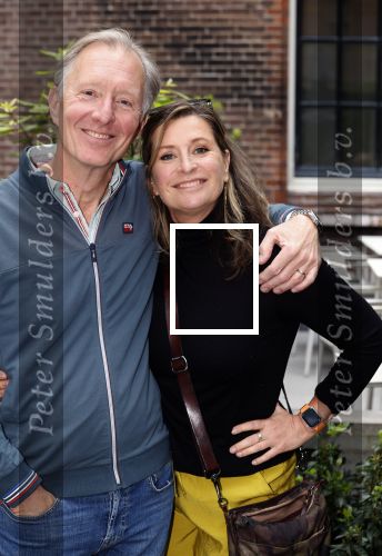 Amsterdam 27 mei 2024
Boekpresentatie Michiel Vos  in het College Hotel. Rick Nieman en zijn vrouw Sacha de Boer