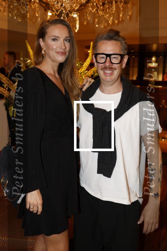 Amsterdam 22 juni 2024
Luxery fair in hotel L Europe. Selwyn Senatori met vrouw