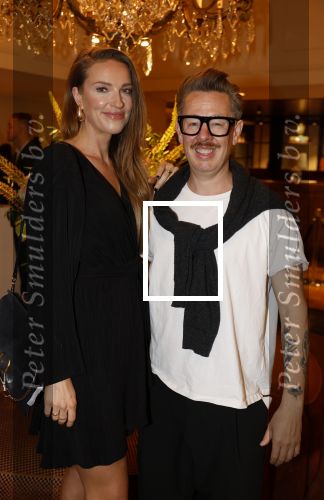 Amsterdam 22 juni 2024
Luxery fair in hotel L Europe. Selwyn Senatori met vrouw