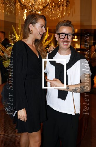 Amsterdam 22 juni 2024
Luxery fair in hotel L Europe. Selwyn Senatori met vrouw