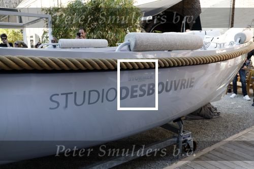 Naarden 19 juni 2024
Presentatie stormer sloep ism Monique des Bouvrie bij het Arsenaal. Bob Wisse en Jan des Bouvrie jr  zijn al hun hele leven vrienden .
