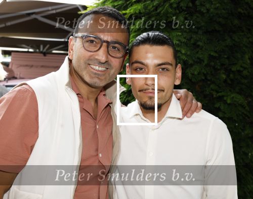 Amsterdam 6 juni 2024
Talkies terras awards bij het College Hotel . Tamer Gonen met zoon