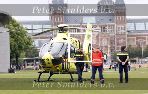 Amsterdam 3 juni 2024
Trauma Helicopter op museumplein