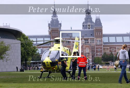 Amsterdam 3 juni 2024
Trauma Helicopter op museumplein