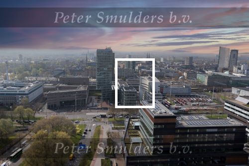 Eindhoven, 2 Mei 2025
Uitzicht op 80 meter vanuit de Bunkertoren met op het oosten de TU/e en in het zuiden het centrum van Eindhoven