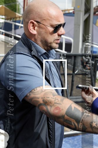 Zeewolde 29 mei 2024
Wesley Sneijder en Wesley Bronkhorst  bij muziekfeest op het plein