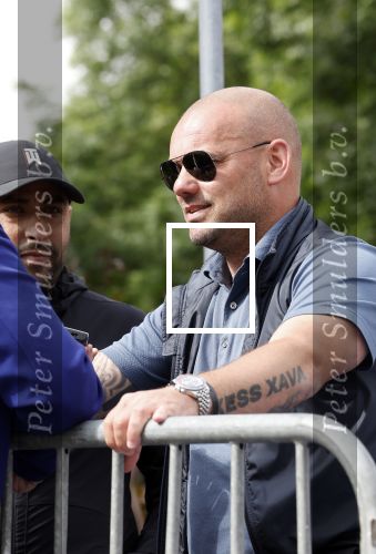 Zeewolde 29 mei 2024
Wesley Sneijder en Wesley Bronkhorst  bij muziekfeest op het plein