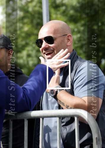 Zeewolde 29 mei 2024
Wesley Sneijder en Wesley Bronkhorst  bij muziekfeest op het plein