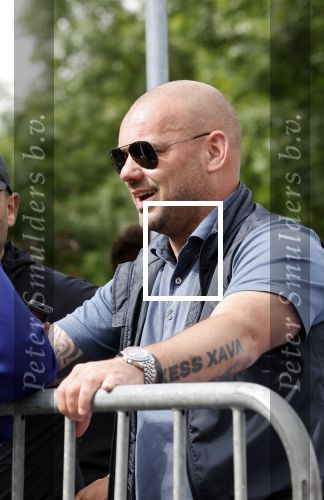 Zeewolde 29 mei 2024
Wesley Sneijder en Wesley Bronkhorst  bij muziekfeest op het plein. Tatoo Xess Xava