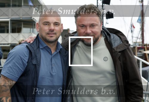 Zeewolde 29 mei 2024
Wesley Sneijder en Wesley Bronkhorst  bij muziekfeest op het plein