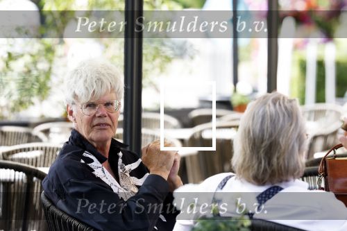 Laren 18 juni 2025 
Ad Visser op terras in Laren