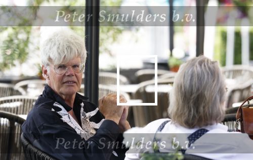 Laren 18 juni 2025 
Ad Visser op terras in Laren