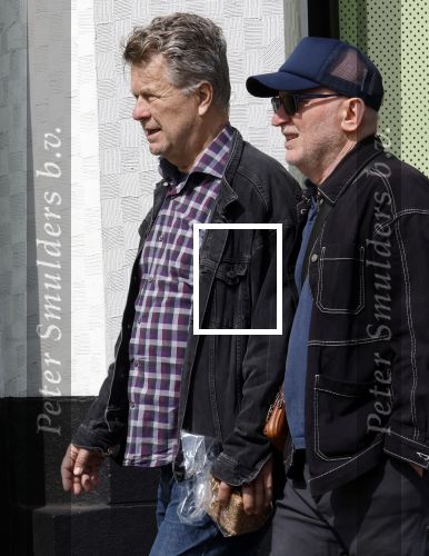 Amsterdam 3 juni 2025
Boris Dittrich met partner Jehoshua Rozenman in Amsterdam zuid.