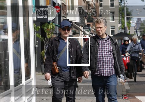 Amsterdam 3 juni 2025
Boris Dittrich met partner Jehoshua Rozenman in Amsterdam zuid.