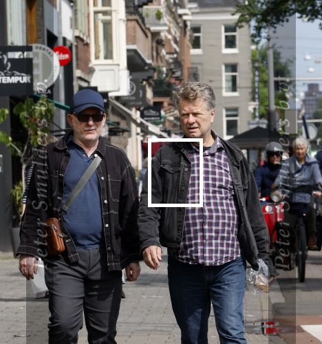 Amsterdam 3 juni 2025
Boris Dittrich met partner Jehoshua Rozenman in Amsterdam zuid.