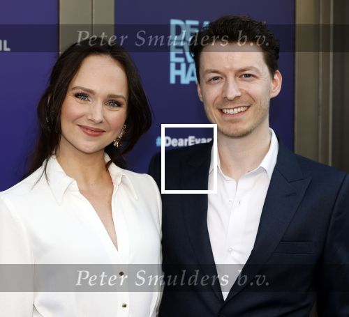 Amsterdam 16 juni 2025
Premiere Dear Evan Hansen in het deLaMar theater . danique Dusee met partner
