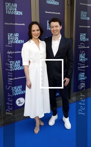 Amsterdam 16 juni 2025
Premiere Dear Evan Hansen in het deLaMar theater . danique Dusee met partner