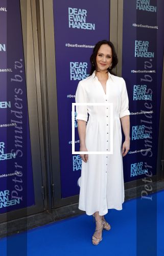 Amsterdam 16 juni 2025
Premiere Dear Evan Hansen in het deLaMar theater . danique Dusee met partner