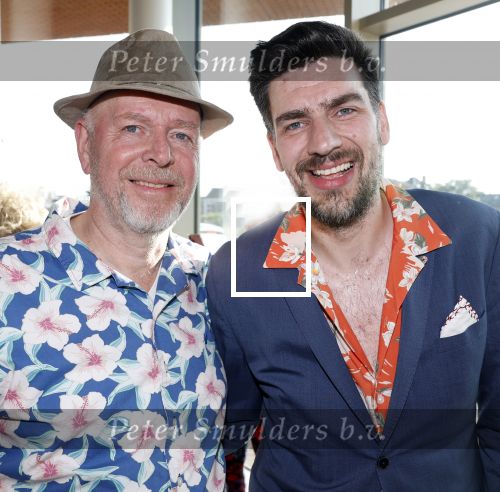 Hilversum 10 juni 2025
Premiere Full Moon in bioscoop Hilversum. David Cocheret met zijn vader Jan Cocheret