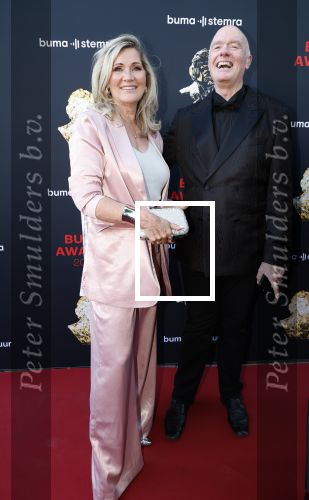 Amsterdam 2 juni 2025
Uitreiking Buma prijzen in de schouwburg van Amsterdam. Ferdi Bolland met zijn vrouw Marion Bolland