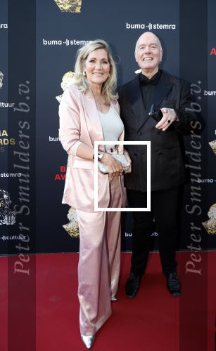 Amsterdam 2 juni 2025
Uitreiking Buma prijzen in de schouwburg van Amsterdam. Ferdi Bolland met zijn vrouw Marion Bolland