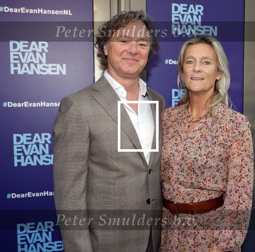Amsterdam 16 juni 2025
Premiere Dear Evan Hansen in het deLaMar theater . Frits Sissing met vrouw