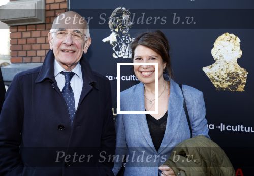 Amsterdam 2 juni 2025
Uitreiking Buma prijzen in de schouwburg van Amsterdam. Frits Spits met zijn vriendin