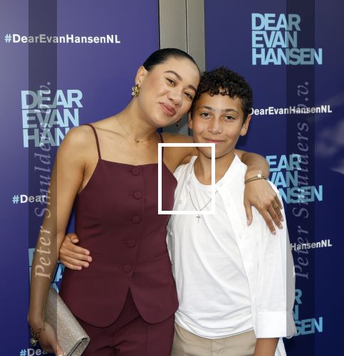Amsterdam 16 juni 2025
Premiere Dear Evan Hansen in het deLaMar theater . Gaia Aikman kwam met haar broertje