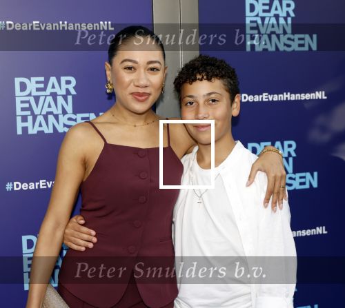 Amsterdam 16 juni 2025
Premiere Dear Evan Hansen in het deLaMar theater . Gaia Aikman kwam met haar broertje