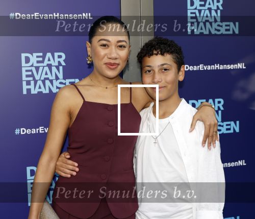 Amsterdam 16 juni 2025
Premiere Dear Evan Hansen in het deLaMar theater . Gaia Aikman kwam met haar broertje