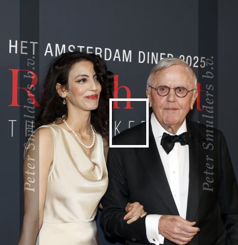 Amsterdam 14 juni 2025
Amsterdam diner in het afas live . Harry Mens met (een) vriendin Selma Romeny