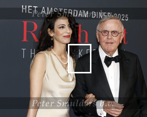 Amsterdam 14 juni 2025
Amsterdam diner in het afas live . Harry Mens met (een) vriendin Selma Romeny