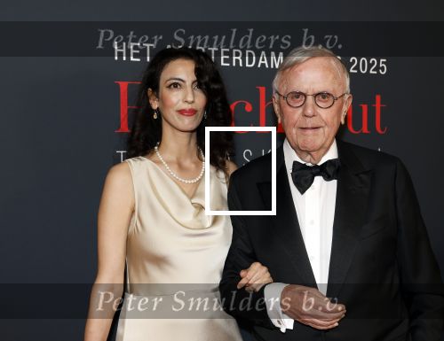 Amsterdam 14 juni 2025
Amsterdam diner in het afas live . Harry Mens met (een) vriendin Selma Romeny