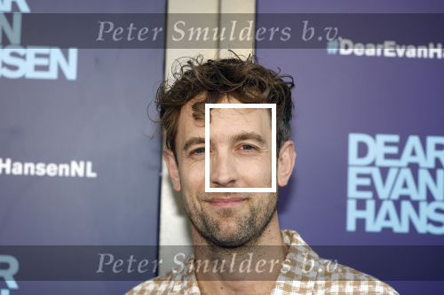 Amsterdam 16 juni 2025
Premiere Dear Evan Hansen in het deLaMar theater . Jonathan Demoor poseert met partner Linda Verstraten