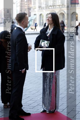 Amsterdam 2 juni 2025
Uitreiking Buma prijzen in de schouwburg van Amsterdam. Julian Vahle kwam met vriendin Chelsey Weimar