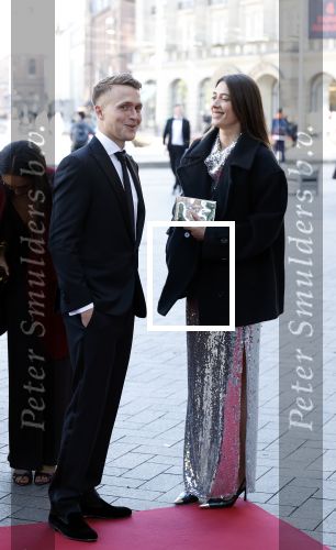 Amsterdam 2 juni 2025
Uitreiking Buma prijzen in de schouwburg van Amsterdam. Julian Vahle kwam met vriendin Chelsey Weimar