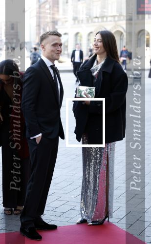 Amsterdam 2 juni 2025
Uitreiking Buma prijzen in de schouwburg van Amsterdam. Julian Vahle kwam met vriendin Chelsey Weimar