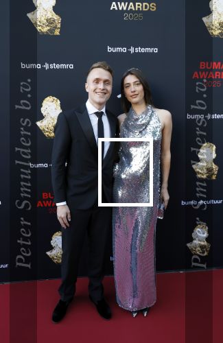 Amsterdam 2 juni 2025
Uitreiking Buma prijzen in de schouwburg van Amsterdam. Julian Vahle kwam met vriendin Chelsey Weimar