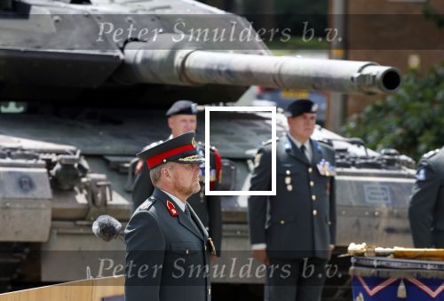 Amersfoort 18 juni 2023
Koning Willem Alexander en Prinses Amalia aanwezig bij de nieuwe standaard die overhandigt zal worden aan het Regiment Huzaren Prinses Catharina-Amalia op de Prins Bernhardkazerne. Het is de eerste keer nadat Prinses Amalia haar arm gebroken heeft na val van het paard .