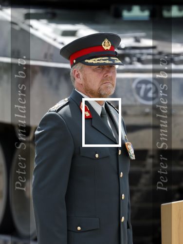 Amersfoort 18 juni 2023
Koning Willem Alexander en Prinses Amalia aanwezig bij de nieuwe standaard die overhandigt zal worden aan het Regiment Huzaren Prinses Catharina-Amalia op de Prins Bernhardkazerne. Het is de eerste keer nadat Prinses Amalia haar arm gebroken heeft na val van het paard .