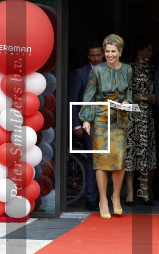 Capelle aan de Ijssel 3 juni 2025
Koningin Maxima opent het nieuwe kantoor van Bergman Clinics.