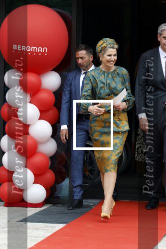 Capelle aan de Ijssel 3 juni 2025
Koningin Maxima opent het nieuwe kantoor van Bergman Clinics.