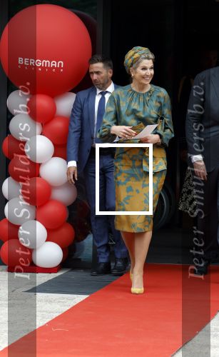 Capelle aan de Ijssel 3 juni 2025
Koningin Maxima opent het nieuwe kantoor van Bergman Clinics.
