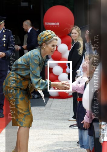 Capelle aan de Ijssel 3 juni 2025
Koningin Maxima opent het nieuwe kantoor van Bergman Clinics.