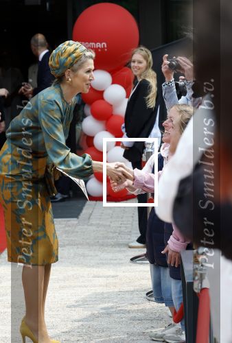 Capelle aan de Ijssel 3 juni 2025
Koningin Maxima opent het nieuwe kantoor van Bergman Clinics.