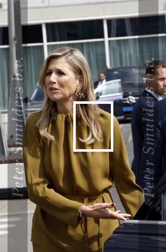 Amsterdam 11 juni 2025
Koningin Maxima vertrekt bij de RAI om naar haar dochter Prinses Amalia te gaan die in het ziekenhuis ligt ivm val van haar paard.